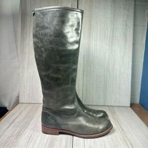 RARE Plus By Chausser Japan Tall Riding Equestrian Boots Leather Womens Size 6.5